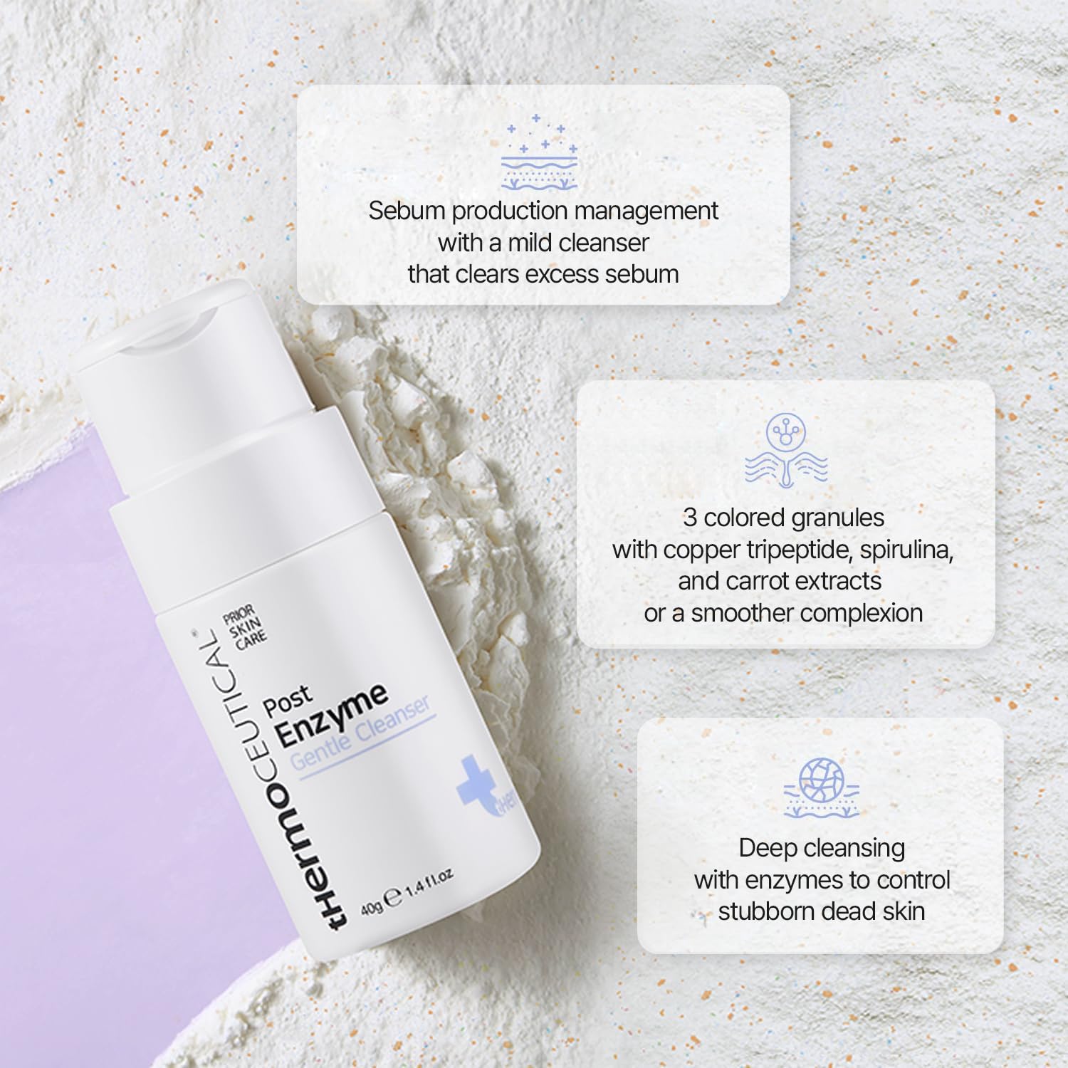 tHermoCEUTICAL Post Enzyme Gentle Cleanser 40g