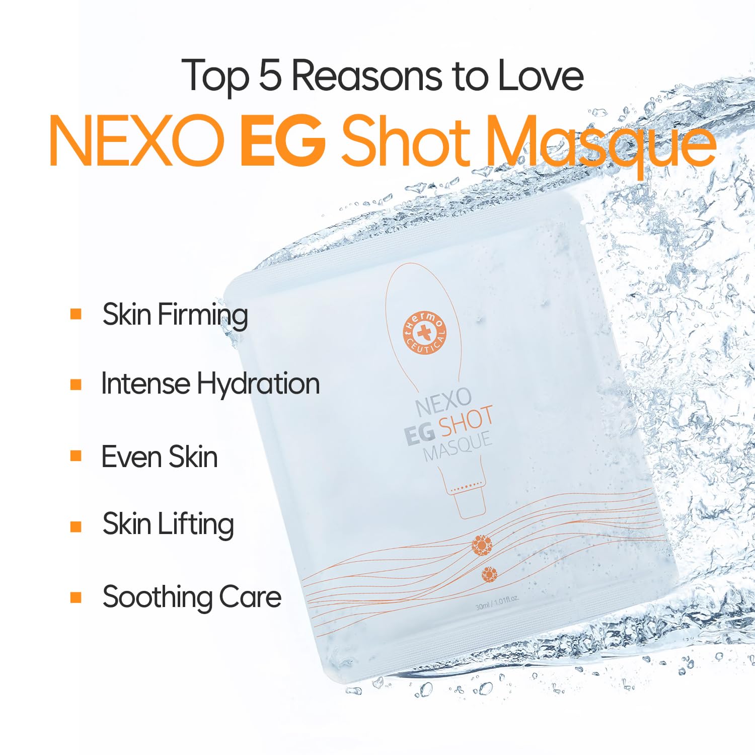 tHermoCEUTICAL NEXO EG Shot Masque 30ml × 5ea