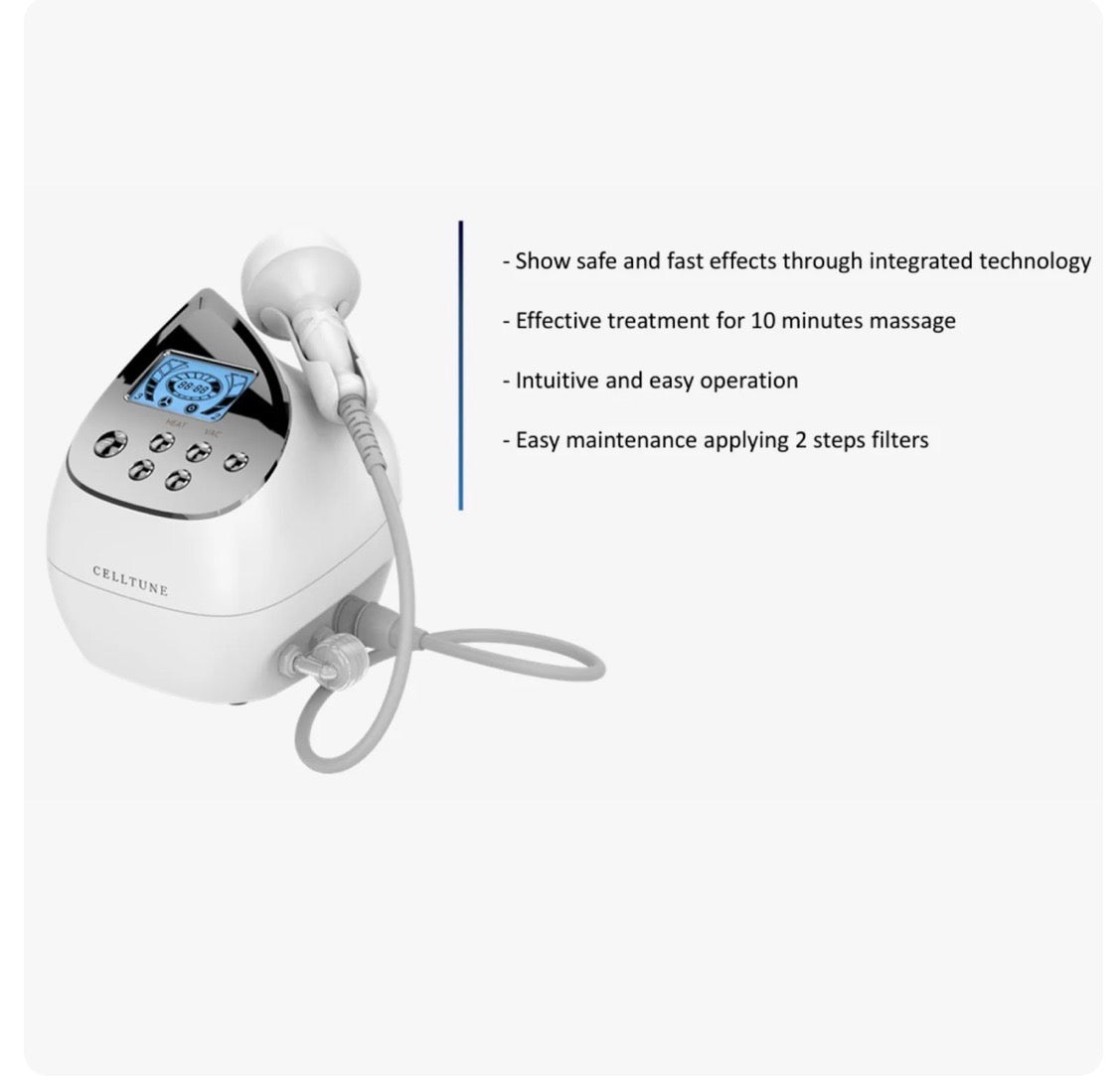 CELLTUNE ia-100RF: Professional Multipolar RF & Vacuum Body Contouring Therapy Device