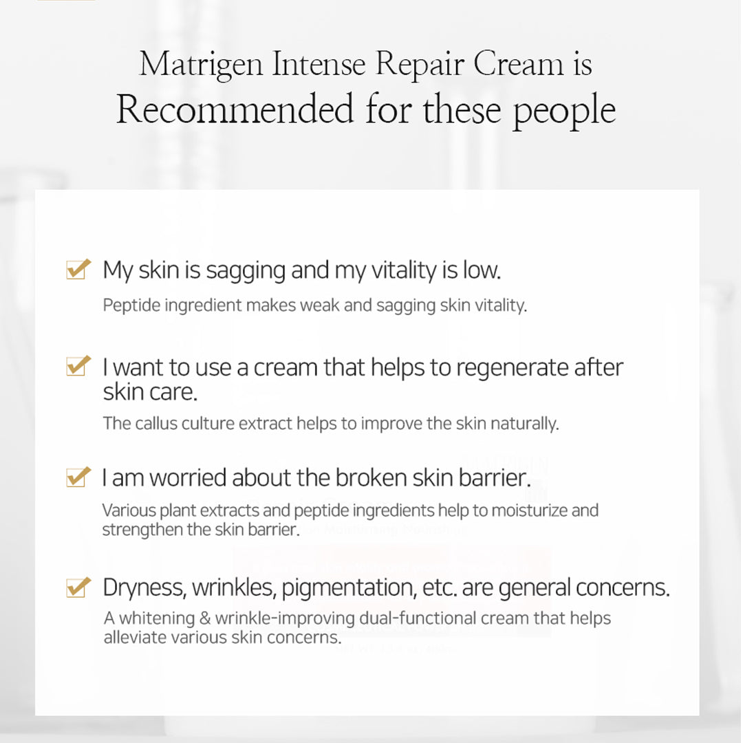 Matrigen Intense Repair Cream