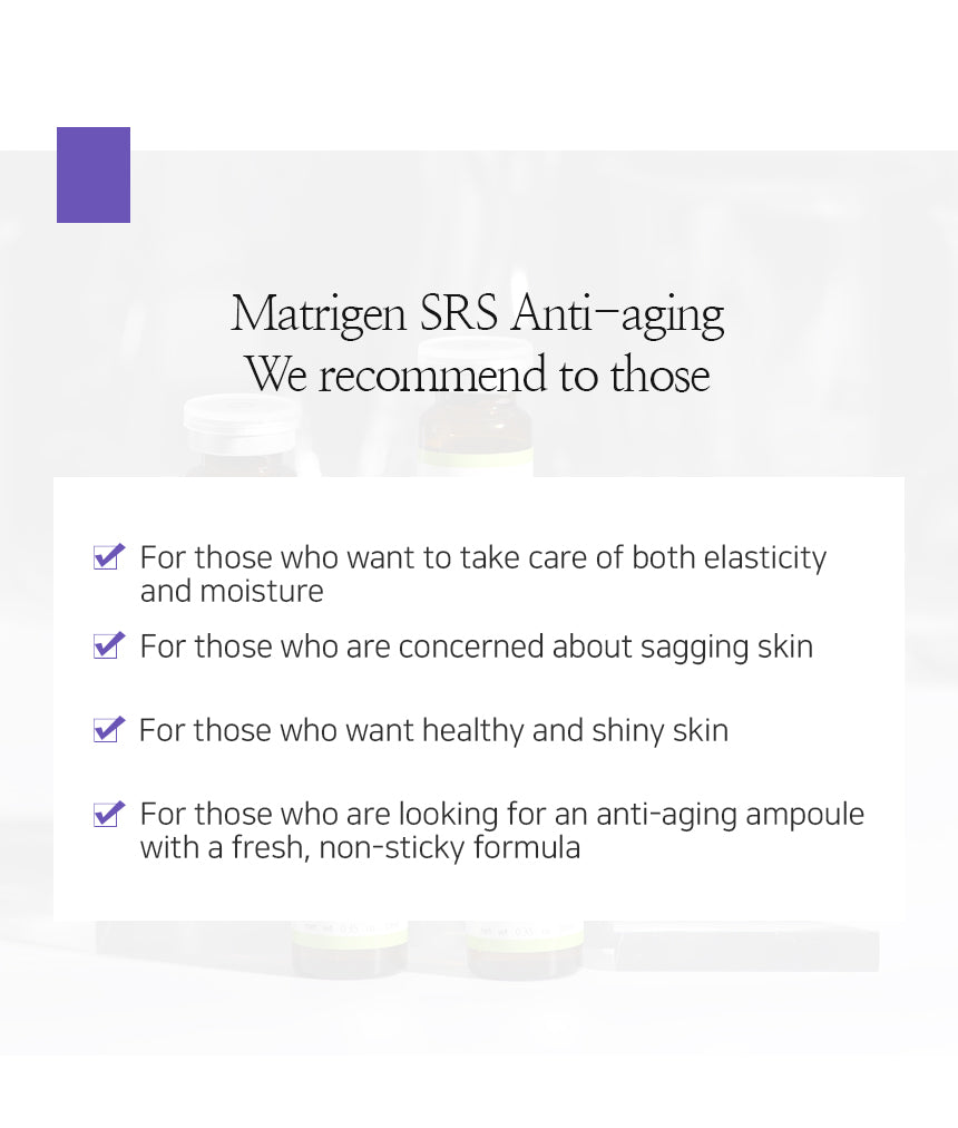Matrigen SRS Anti-aging Ampoule