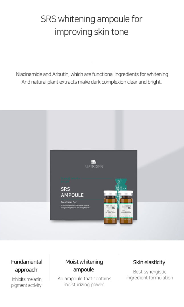 Matrigen SRS Whitening Ampoule